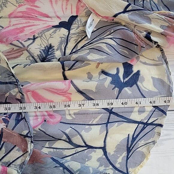 Macchia Di Ruggine Floral Kimono/Shaw  Cardigan Size M - Picture 12 of 12